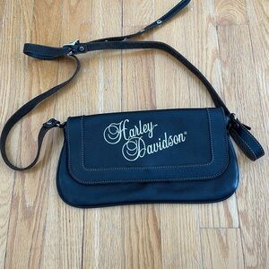 Harley-Davidson Black Crossbody with Script Logo
